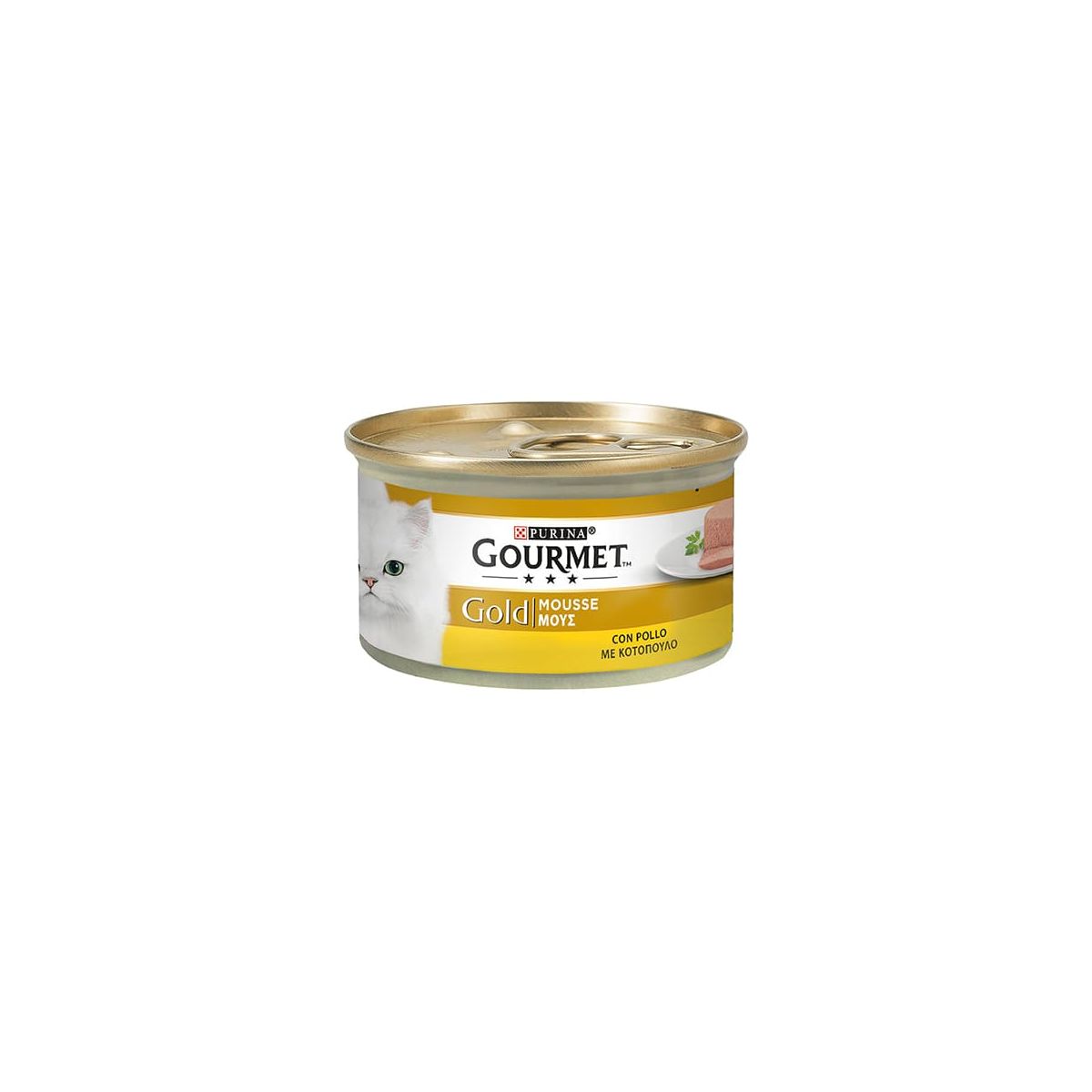 Gourmet Gold Gatto Mousse con Pollo, 85gr