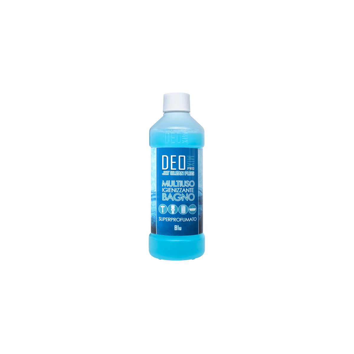 Deo Mix Jet Clean Plus detergente per bagno, igienizzante multiuso profumato, 480ml