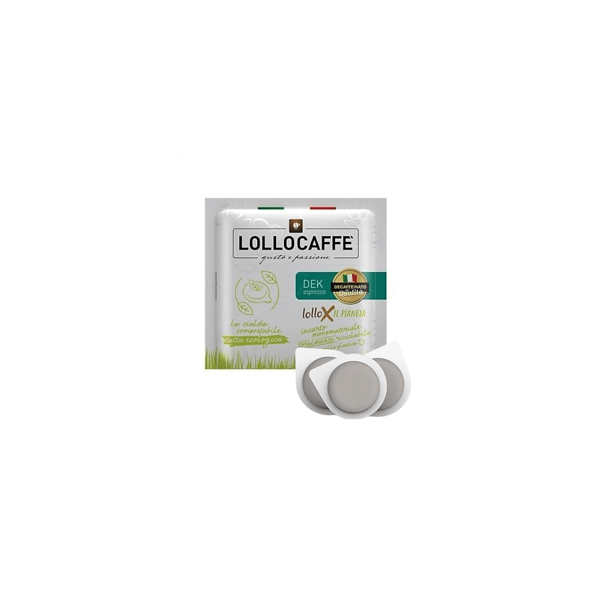 Lollo Caffe Decaffeinato in Cialde formato ESE 44