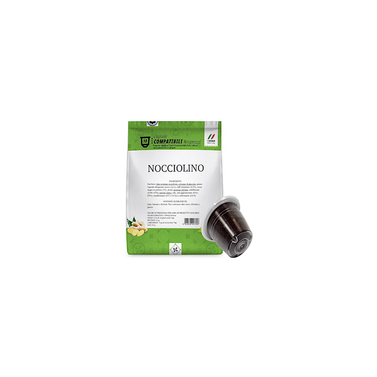 Nocciolino in Capsule Gattopardo Compatibili Nespresso