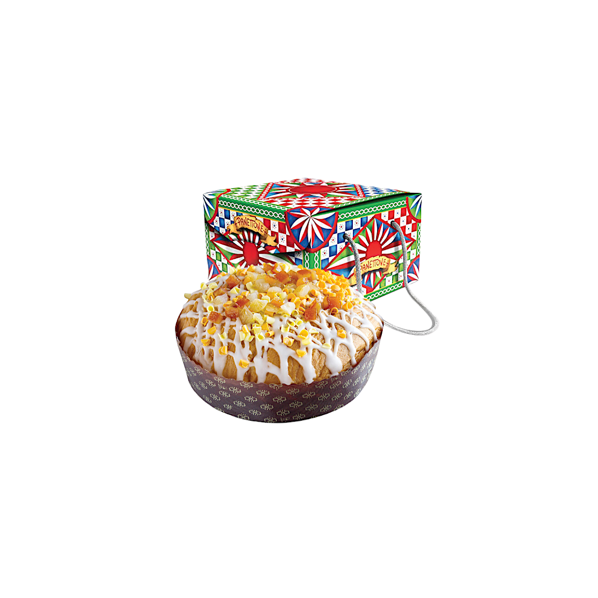 Panettone Artigianale da 1 Kg Agli Agrumi Di Sicilia