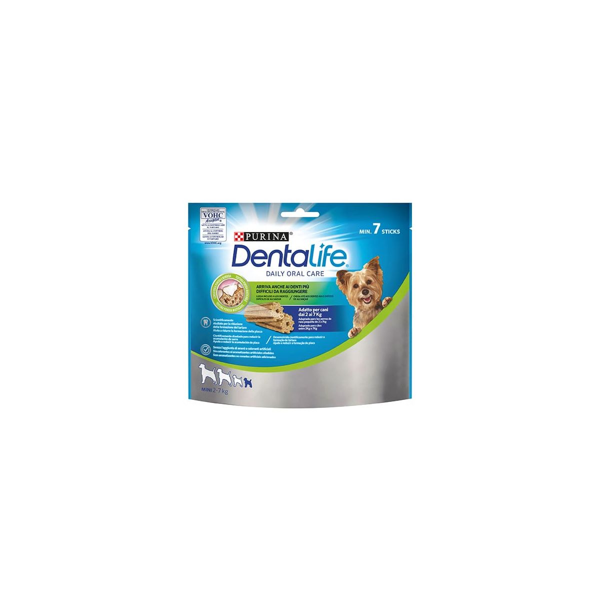 Purina Dentalife Snack Cane per l'Igiene Orale - Taglia Mini - 69 Gr