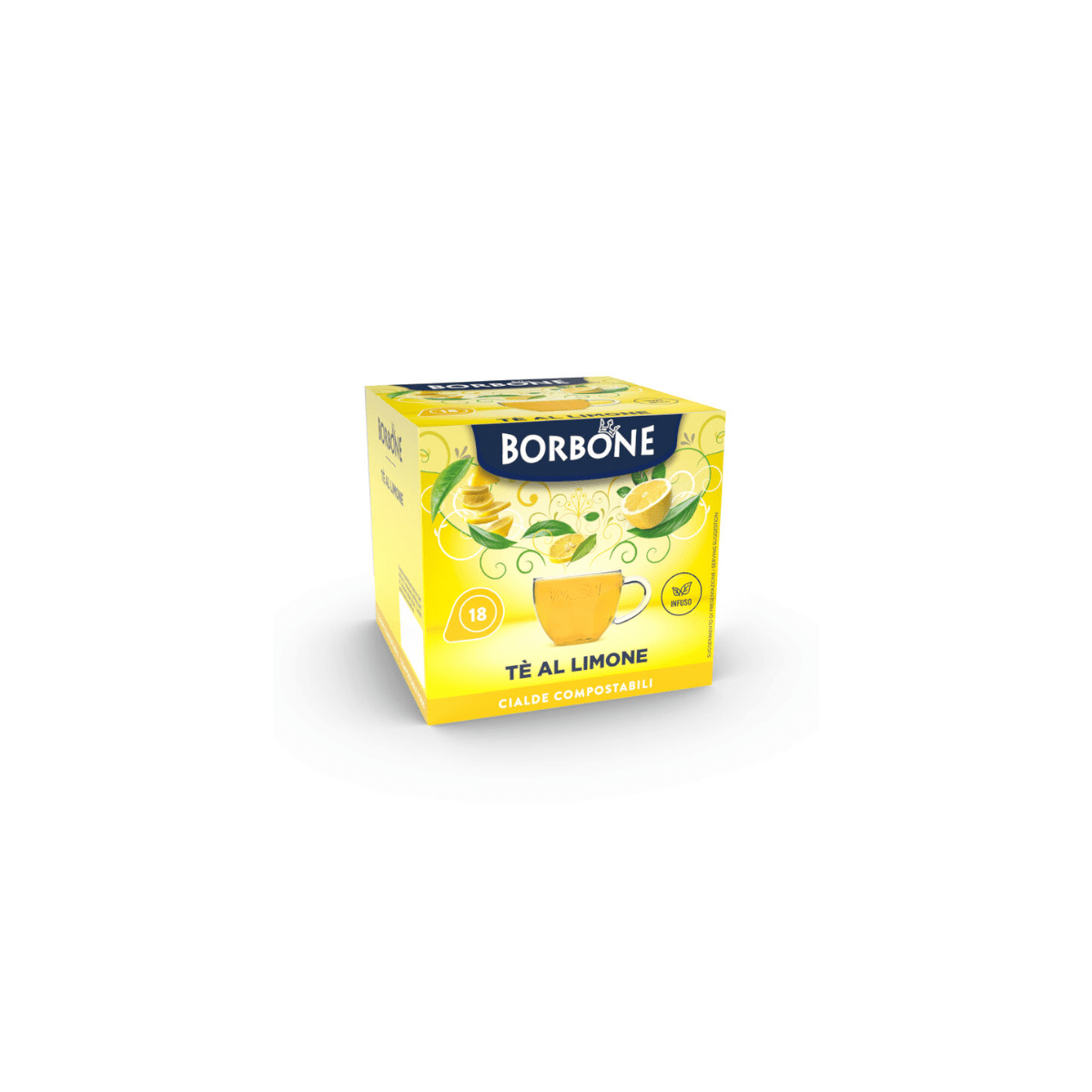 Tè al Limone Borbone in cialde formato ESE44
