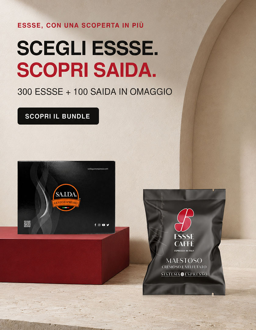 Promozione ESSSE e Saida: 300 capsule ESSSE e 100 capsule Saida in omaggio